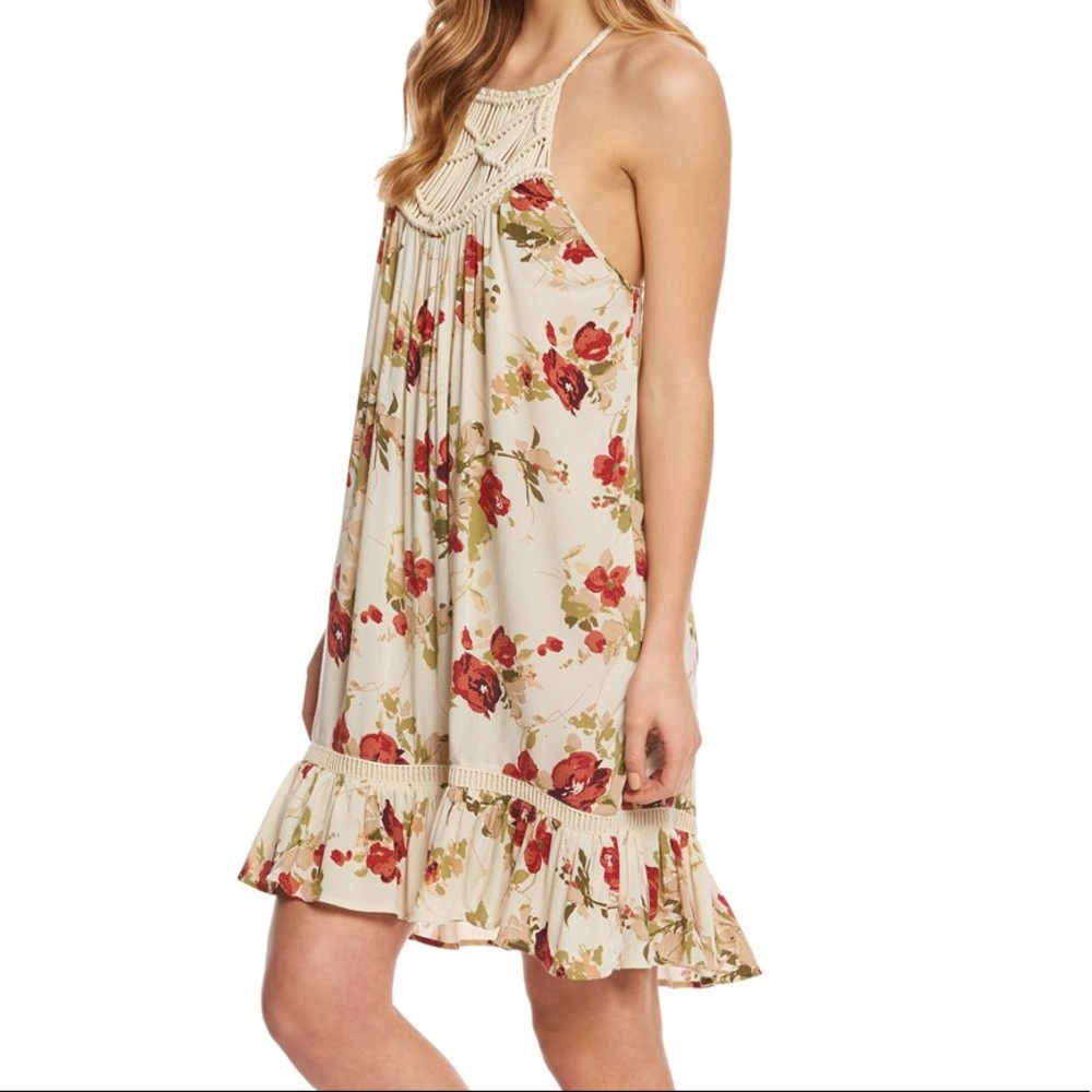 Volcom Women’s Shello? Swing Dress with Macrame